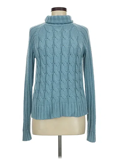 Pre-owned The Limited Turtleneck Sweater In Teal