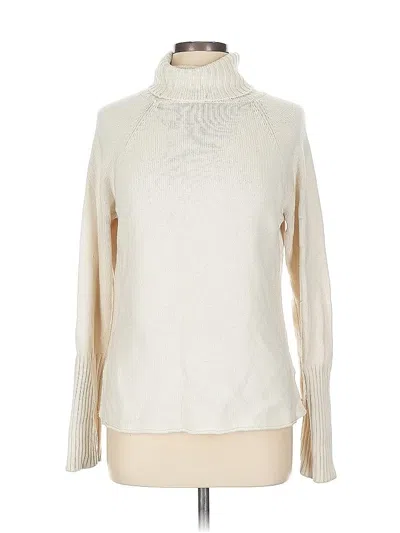 Pre-owned The Limited Turtleneck Sweater In White