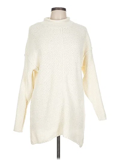 Pre-owned The Limited Turtleneck Sweater In White