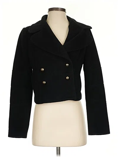 Pre-owned The Limited Wool Blazer Jacket In Black