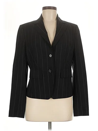 Pre-owned The Limited Wool Blazer Jacket In Black