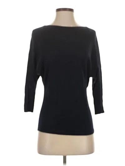 Pre-owned The Limited Wool Cardigan Sweater In Black