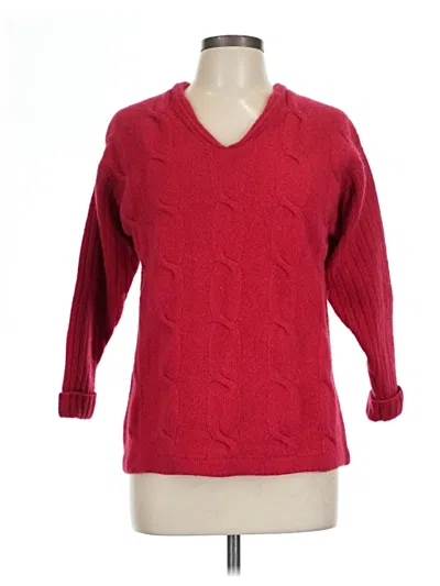 Pre-owned The Limited Wool Pullover Sweater In Red