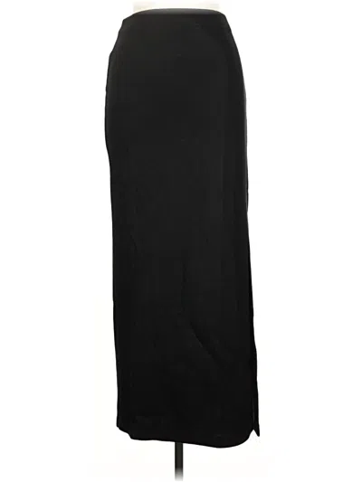 Pre-owned The Limited Wool Skirt In Black