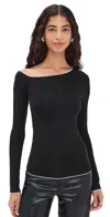The Line By K Adrira Top Black In Black
