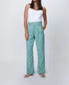 The Line By K Bettina Trouser In Spirulina In Blue