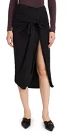 The Line By K Biddy Skirt Black In Black