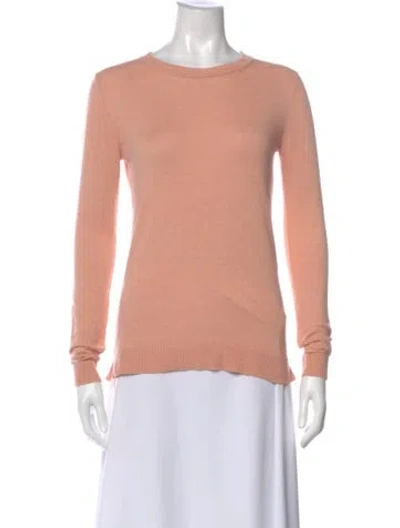 Pre-owned The Line By K Cashmere Scoop Neck Sweater In Pink