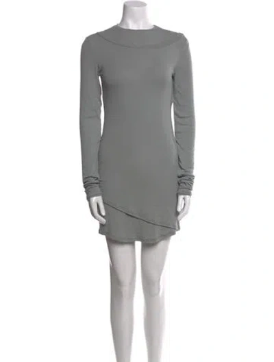 Pre-owned The Line By K Cowl Neck Mini Dress W/ Tags In White