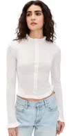 The Line By K Dolino Top White In White