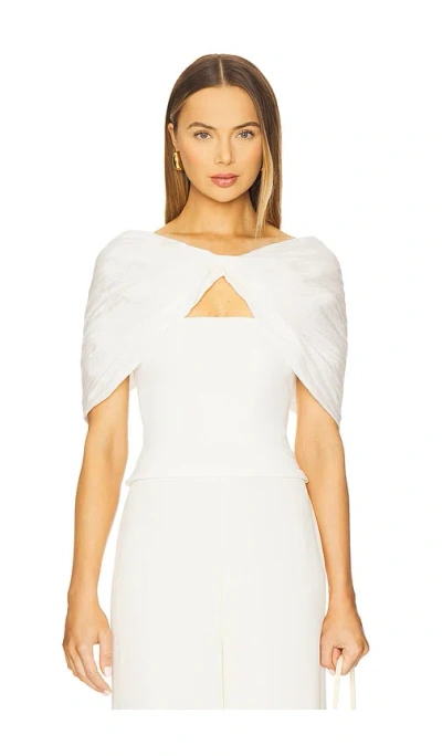The Line By K Elias Cape Top In Multi