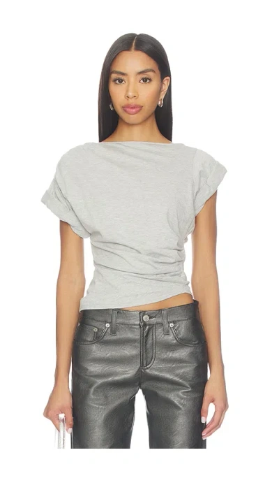 The Line By K Francine T-shirt In Gray