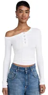 The Line By K Harley Top In White
