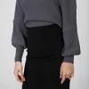 THE LINE BY K LEON OFF-SHOULDER SWEATER