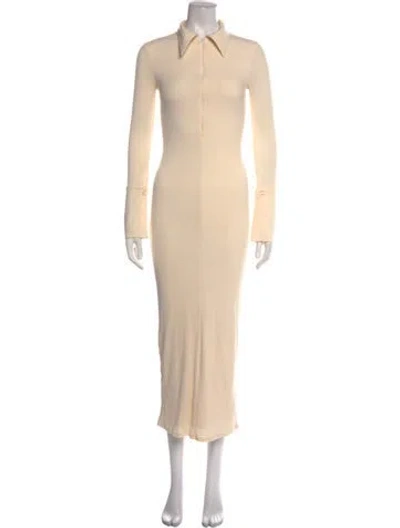 Pre-owned The Line By K Long Dress In Neutrals