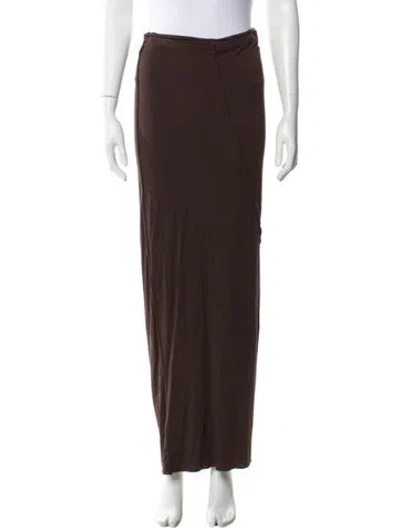 Pre-owned The Line By K Long Skirt In Black