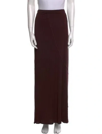 Pre-owned The Line By K Long Skirt In Brown