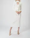 The Line By K Malcolm Dress In Ivory In Multi