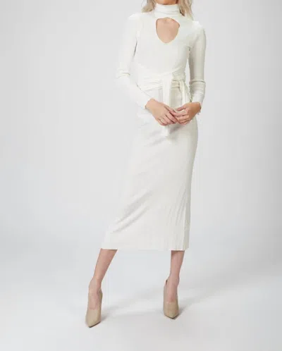 The Line By K Malcolm Dress In Ivory In Multi
