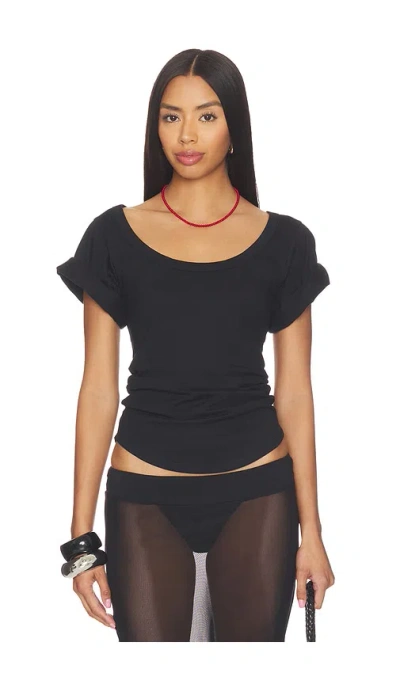 The Line By K Maya T-shirt In Black