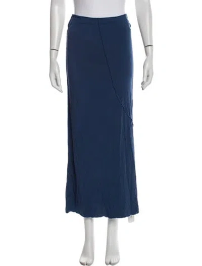 Pre-owned The Line By K Midi Length Skirt In Blue
