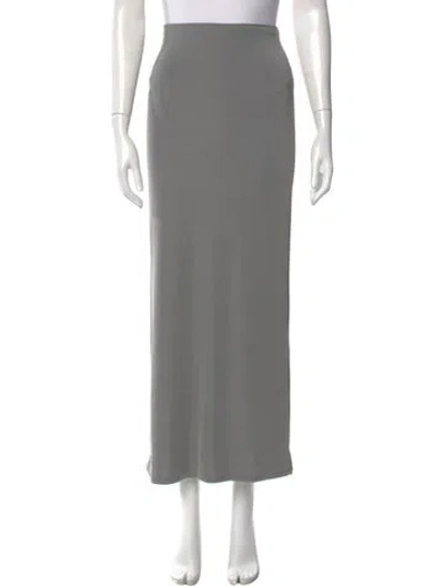 Pre-owned The Line By K Midi Length Skirt In Gray