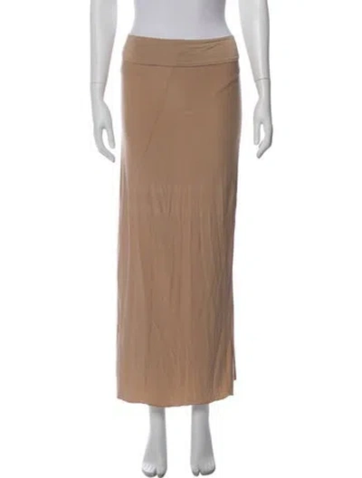 Pre-owned The Line By K Midi Length Skirt In Neutral