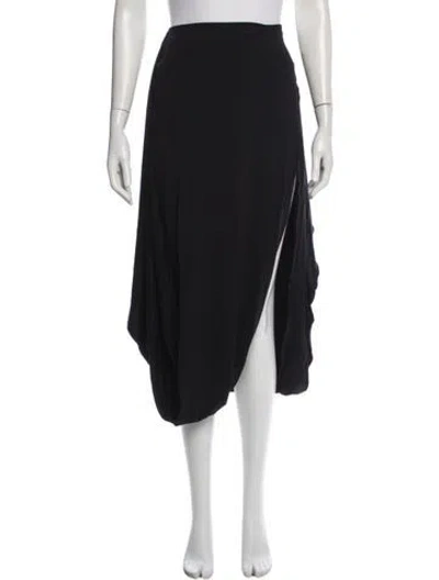 Pre-owned The Line By K Midi Length Skirt W/ Tags In Black