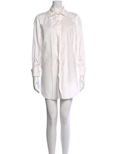 Pre-owned The Line By K Mini Dress In White
