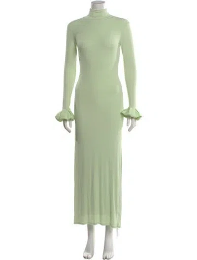 Pre-owned The Line By K Nylon Long Dress In Green