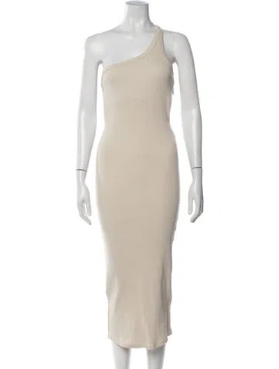 Pre-owned The Line By K One-shoulder Sleeveless Top In Neutrals