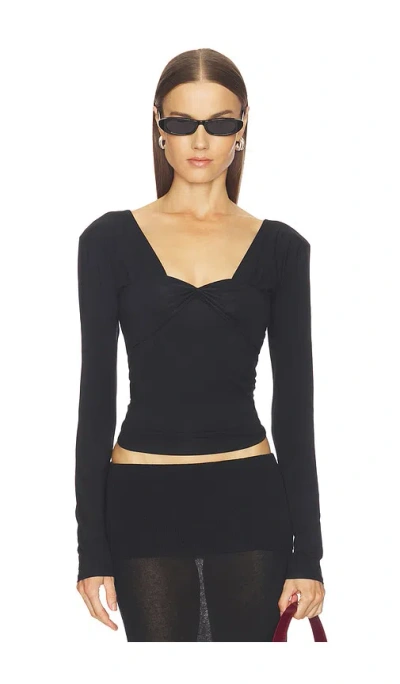 The Line By K Rian Top In Black