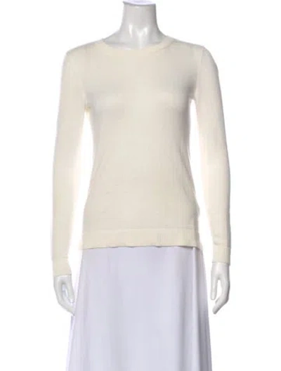 Pre-owned The Line By K Scoop Neck Sweater In Neutral
