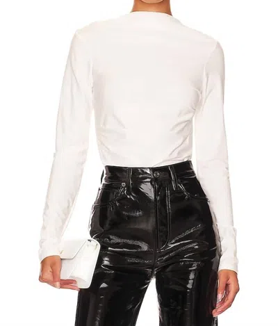 The Line By K Selma Long Sleeve Top In White