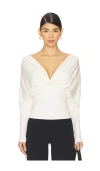 The Line By K Selvie Top In White