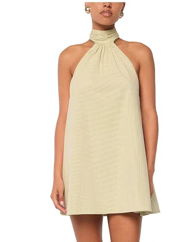 The Line By K Striped Mini Dress In Neutral