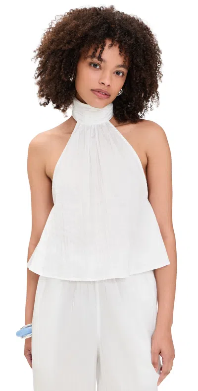 The Line By K Tess Top White