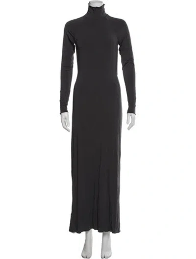 Pre-owned The Line By K Turtleneck Long Dress W/ Tags In Gray