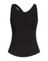 The Line By K Woman Top Black Size L Rayon, Elastane In Black