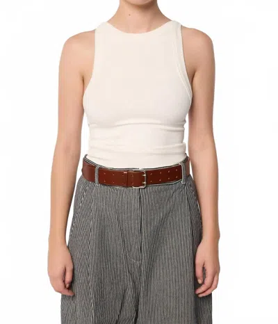 The Line By K Ximento Tank Top In White