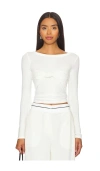 The Line By K Oberteil Zoe In Cream