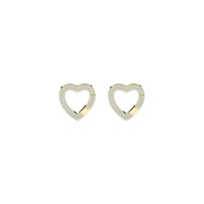The Link Between Women's Multiway Heartfelt Charm Set Of Two Charms In Yellow Gold