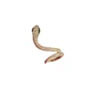 The Link Between Women's Serpent Ear Climber In Yellow Gold In Gold