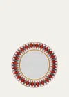 The Lino Armonia Dinner Plates, Set Of 4 In Terracota