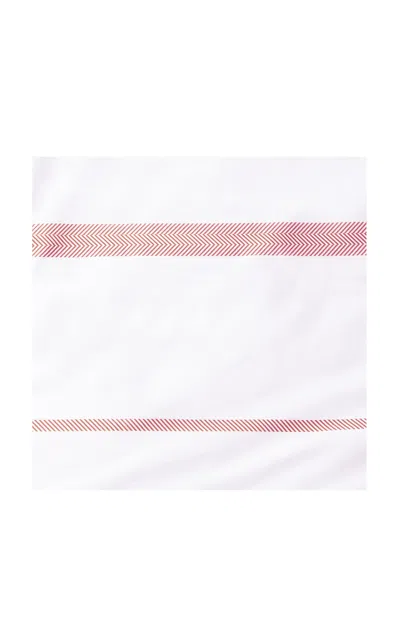 The Lino Essential Duvet Cover In White