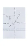 The Lino Essential Embroidered Cotton King Top Sheet