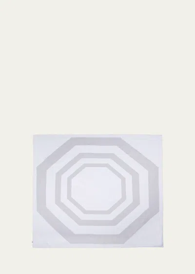 The Lino Essential Rectangular Tablecloth In Grey