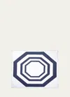 The Lino Essential Navy Tablecloth, 71" Square In Navy