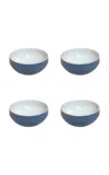 The Lino Essential Stoneware Cereal Bowl In Blue