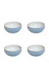 The Lino Essential Stoneware Cereal Bowl In Blue